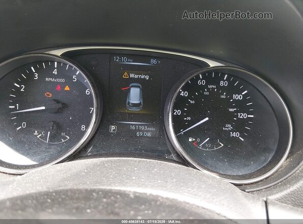 KNMAT2MT6GP727172 2016 NISSAN ROGUE Gray Հետևի նստատեղերի տեսք