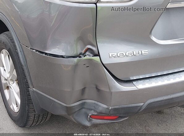 KNMAT2MT6GP727172 2016 NISSAN ROGUE Gray Դիմացի տեսք