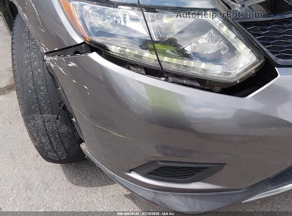 KNMAT2MT6GP727172 2016 NISSAN ROGUE Gray Սալոնի հետևի տեսք