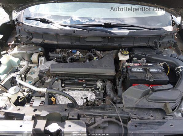 KNMAT2MT6GP727172 2016 NISSAN ROGUE Gray Հետևի տեսք