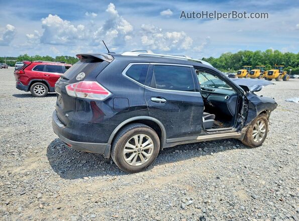 KNMAT2MT6GP729228 2016 NISSAN ROGUE Black Rear right