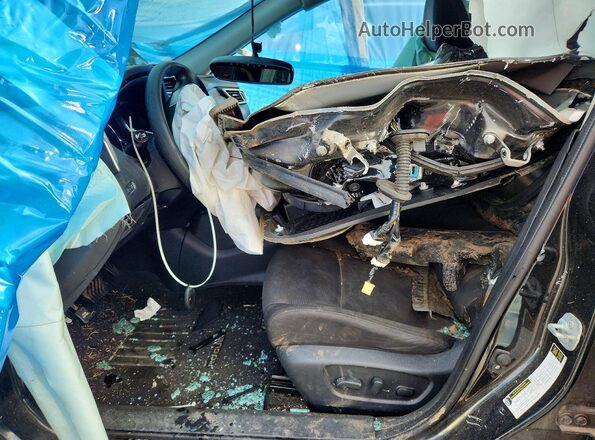 KNMAT2MT6GP729228 2016 NISSAN ROGUE Black Front interior view
