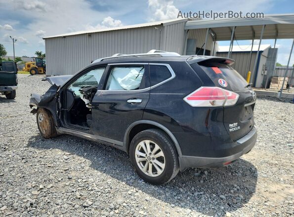 KNMAT2MT6GP729228 2016 NISSAN ROGUE Black Rear left
