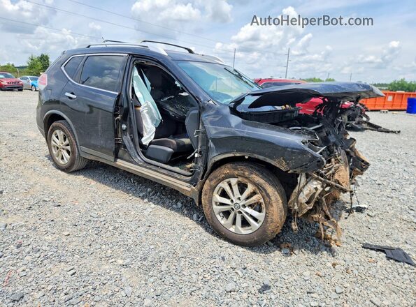 KNMAT2MT6GP729228 2016 NISSAN ROGUE Black Front right