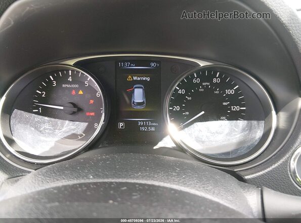 KNMAT2MT6GP730170 2016 NISSAN ROGUE Серый Вид задних сидений