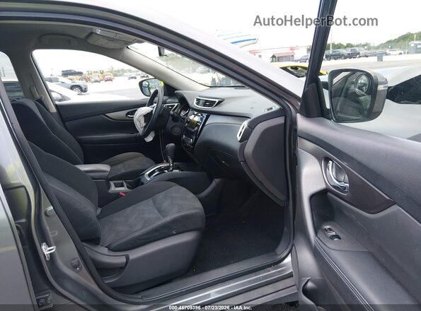 KNMAT2MT6GP730170 2016 NISSAN ROGUE Серый Вид салона спереди