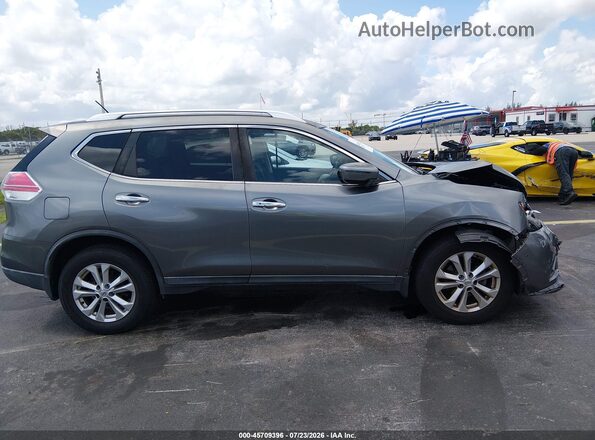 KNMAT2MT6GP730170 2016 NISSAN ROGUE Серый Вид задней части салона