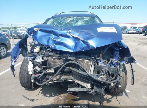 KNMAT2MT6HP509041 2017 NISSAN ROGUE Dark Blue Widok wnętrza z tyłu