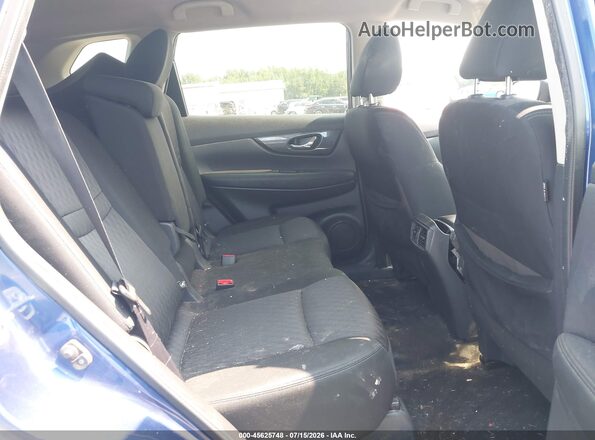 KNMAT2MT6HP509041 2017 NISSAN ROGUE Dark Blue Widok naklejki z numerem VIN