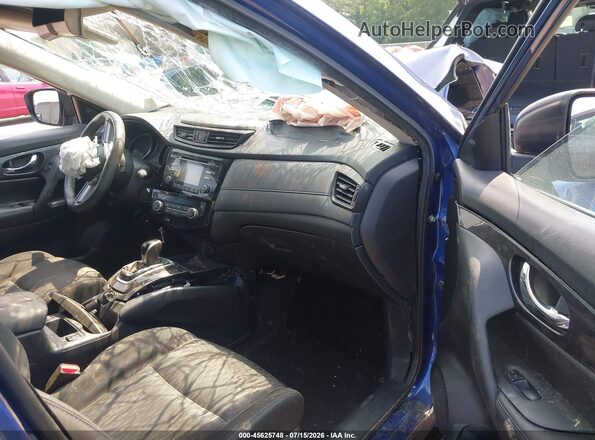 KNMAT2MT6HP509041 2017 NISSAN ROGUE Dark Blue Widok wnętrza z przodu
