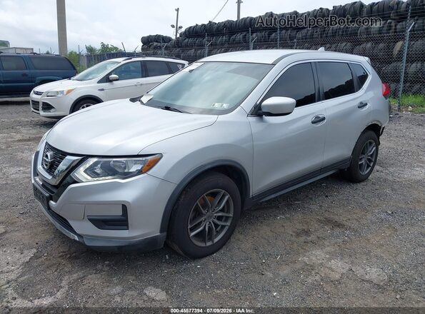 KNMAT2MT6HP541360 2017 NISSAN ROGUE Silver Front left
