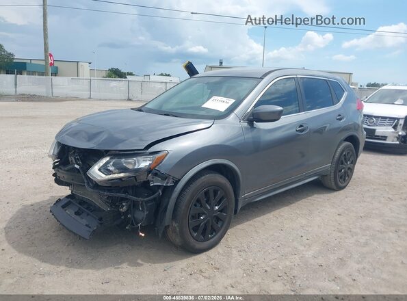 KNMAT2MT6HP609012 2017 NISSAN ROGUE Gray Przód lewy