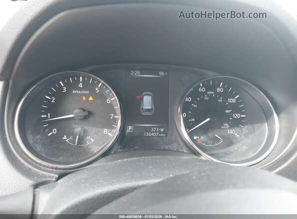 KNMAT2MT6HP609012 2017 NISSAN ROGUE Gray Widok tylnych siedzeń