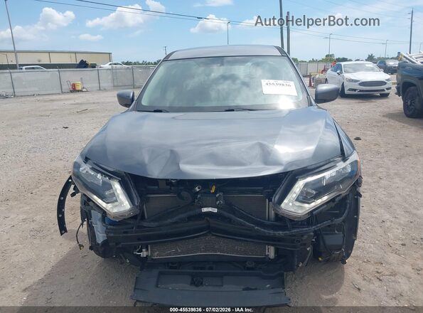 KNMAT2MT6HP609012 2017 NISSAN ROGUE Gray Widok zestawu wskaźników