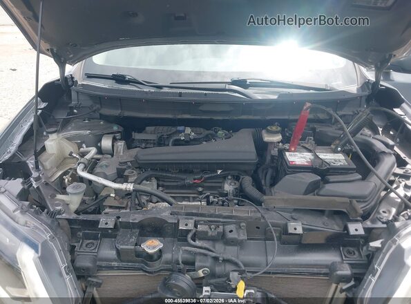KNMAT2MT6HP609012 2017 NISSAN ROGUE Gray Widok z tyłu