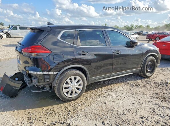 KNMAT2MT6HP617496 2017 NISSAN ROGUE Black Trasero derecho