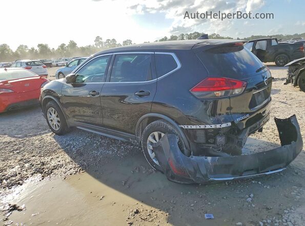 KNMAT2MT6HP617496 2017 NISSAN ROGUE Black Trasero izquierdo