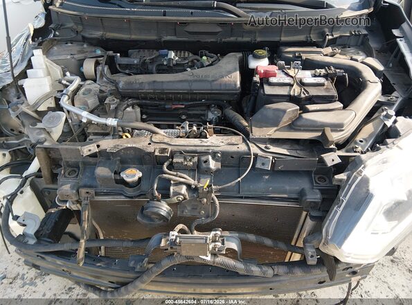 KNMAT2MT6JP520322 2018 NISSAN ROGUE Gray Вид ззаду