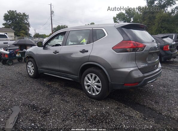 KNMAT2MT6JP530591 2018 NISSAN ROGUE Gray Trasero izquierdo