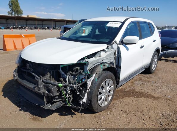 KNMAT2MT6JP558455 2018 NISSAN ROGUE White წინა ხედი