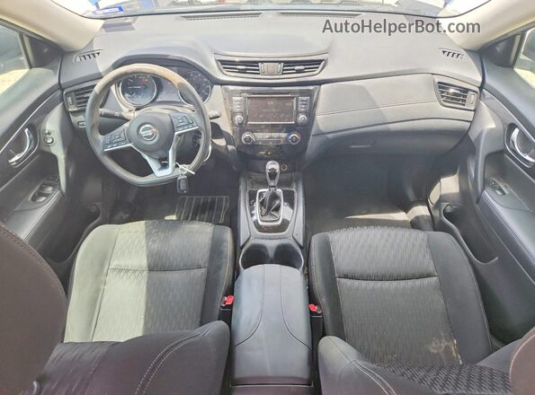 KNMAT2MT6JP598373 2018 NISSAN ROGUE Blue წინა პანელის ხედი
