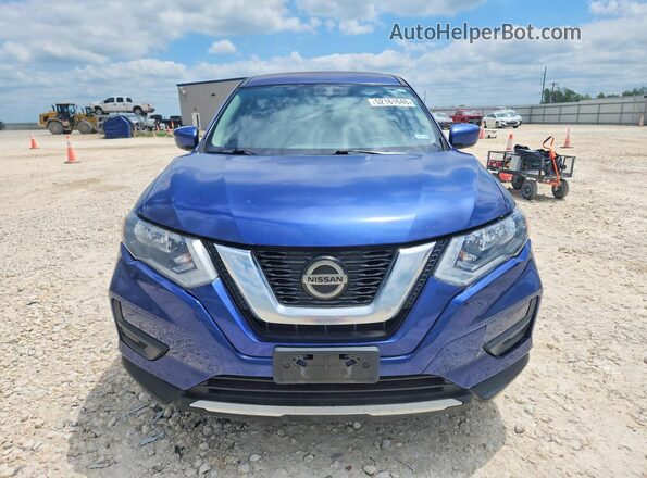 KNMAT2MT6JP598373 2018 NISSAN ROGUE Blue წინა ხედი