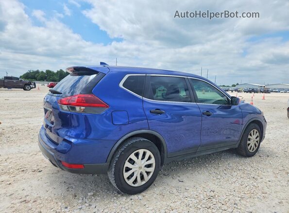 KNMAT2MT6JP598373 2018 NISSAN ROGUE Blue უკანა მარჯვენა