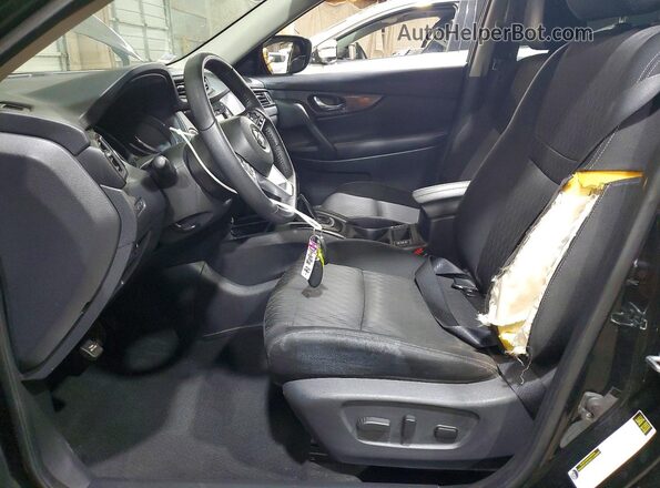 KNMAT2MT6LP505144 2020 NISSAN ROGUE Black წინა სალონის ხედი
