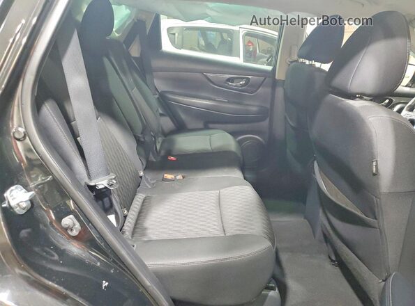 KNMAT2MT6LP505144 2020 NISSAN ROGUE Black უკანა სალონის ხედი