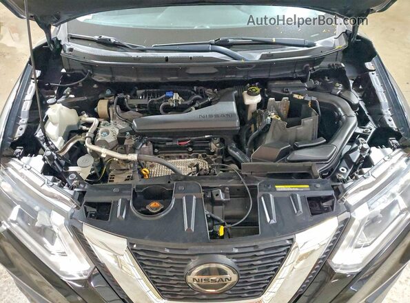 KNMAT2MT6LP505144 2020 NISSAN ROGUE Black ძრავის განყოფილების ხედი