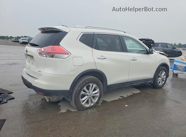 KNMAT2MT7GP620647 2016 NISSAN ROGUE White Rear right