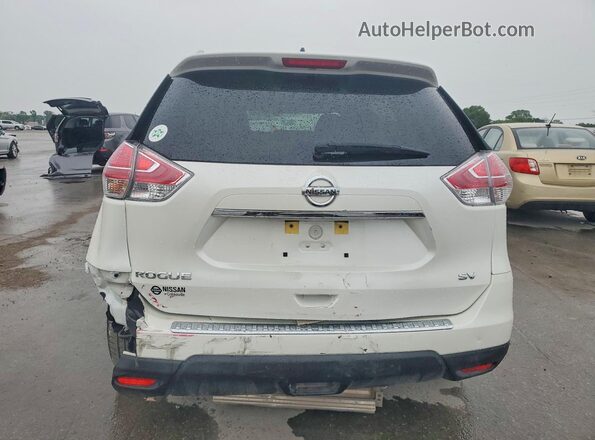 KNMAT2MT7GP620647 2016 NISSAN ROGUE White Rear view