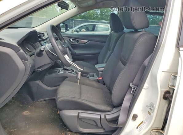 KNMAT2MT7HP504706 2017 NISSAN ROGUE White წინა სალონის ხედი