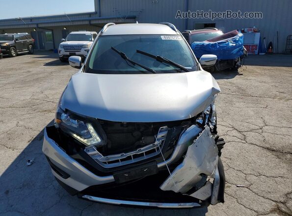 KNMAT2MT7HP571323 2017 NISSAN ROGUE Silver წინა ხედი