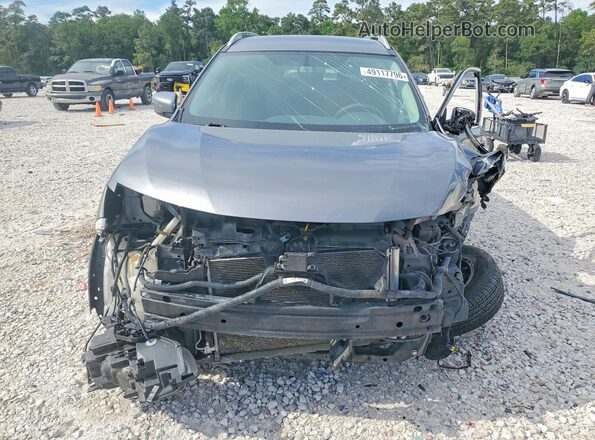 KNMAT2MT7HP571404 2017 NISSAN ROGUE Gray Front view