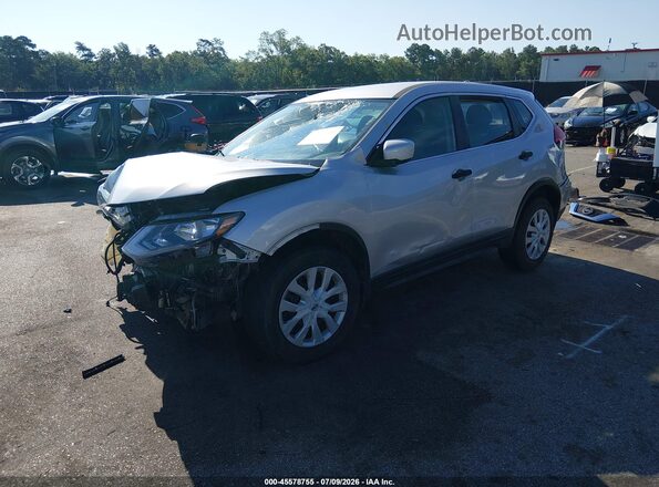 KNMAT2MT7HP572150 2017 NISSAN ROGUE Silver Front left
