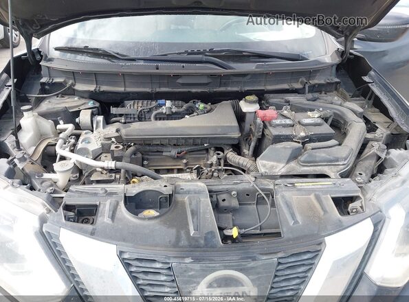 KNMAT2MT7HP596884 2017 NISSAN ROGUE Black უკანა ხედი
