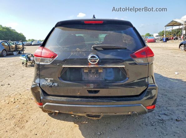 KNMAT2MT7HP613490 2017 NISSAN ROGUE Black Вид ззаду