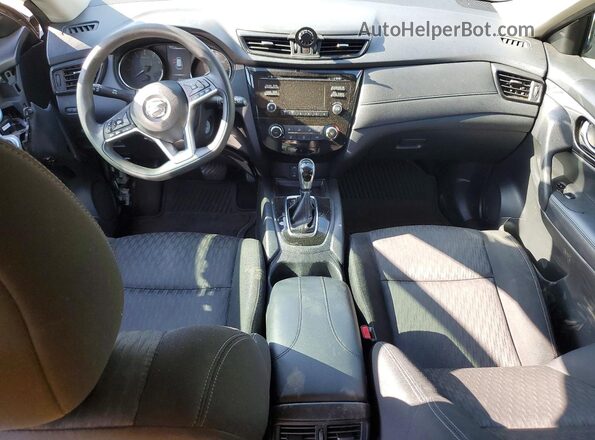 KNMAT2MT7HP613490 2017 NISSAN ROGUE Black Вид панелі приладів