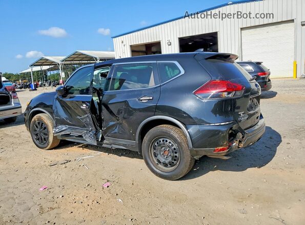 KNMAT2MT7HP613490 2017 NISSAN ROGUE Black Задня ліва чверть