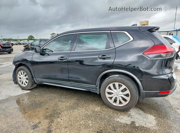 KNMAT2MT7HP615286 2017 NISSAN ROGUE Black Հետևի ձախ