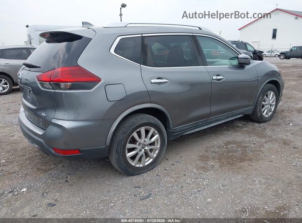 KNMAT2MT7JP536321 2018 NISSAN ROGUE Gray Tył prawy