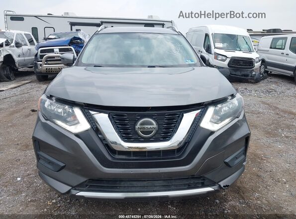 KNMAT2MT7JP536321 2018 NISSAN ROGUE Gray Widok zestawu wskaźników