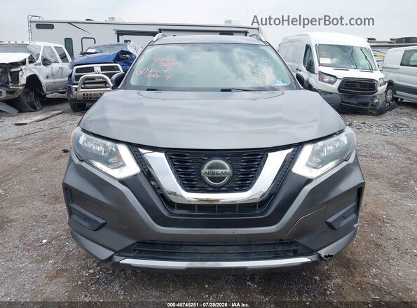 KNMAT2MT7JP536321 2018 NISSAN ROGUE Gray Widok z przodu
