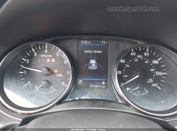 KNMAT2MT7JP536321 2018 NISSAN ROGUE Gray Widok tylnych siedzeń