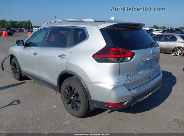 KNMAT2MT7JP564507 2018 NISSAN ROGUE Silver უკანა მარცხენა