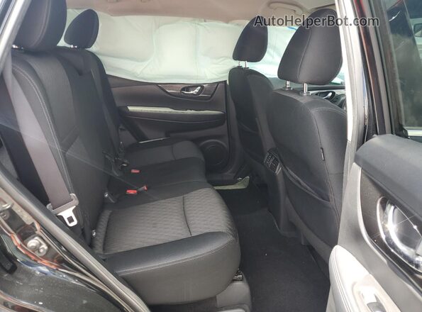 KNMAT2MT7KP505930 2019 NISSAN ROGUE Black უკანა სალონის ხედი