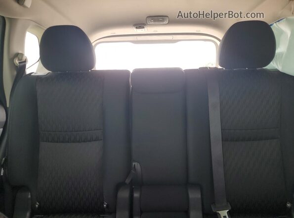 KNMAT2MT7KP505930 2019 NISSAN ROGUE Black უკანა სავარძლების ხედი