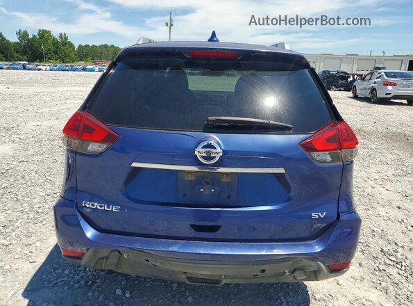 KNMAT2MT7KP510206 2019 NISSAN ROGUE Blue Vista trasera