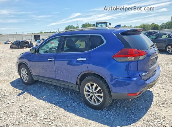 KNMAT2MT7KP510206 2019 NISSAN ROGUE Blue Trasero izquierdo